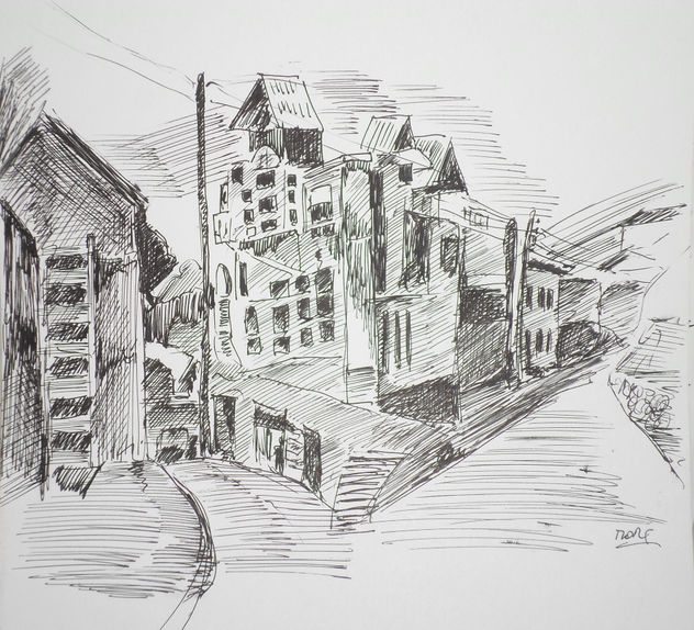 calle elias....valpo antiguo, año 2015, constitucion, chile.