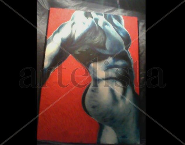 Desnudo, estudio de luces Oil Canvas Nude Paintings