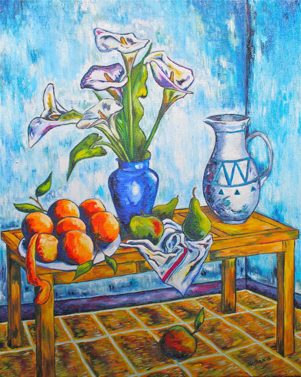 un pequeño desorden Oil Canvas Still Life Paintings