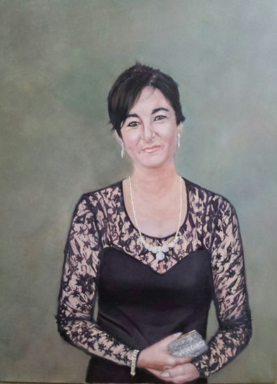 retrato Oil Canvas Portrait