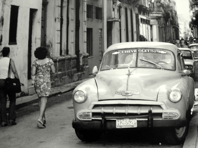 Calle de La Habana Viajes Blanco y Negro (Química)