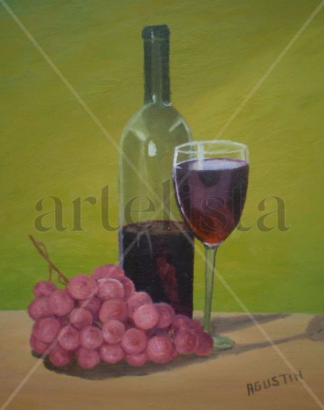 Vino y uvas