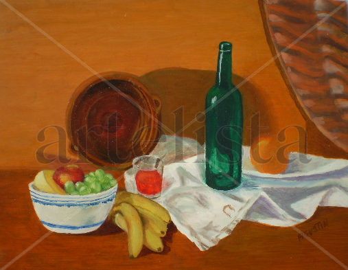 bodegones I Oil Panel Still Life Paintings