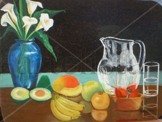 bodegonesII Oil Panel Still Life Paintings