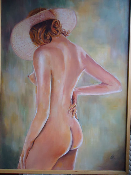 Desnudo con sombrero