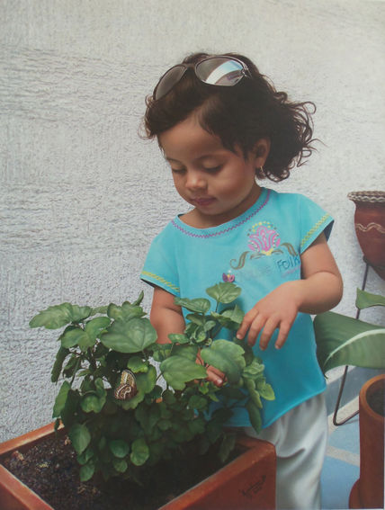 La niña de los...