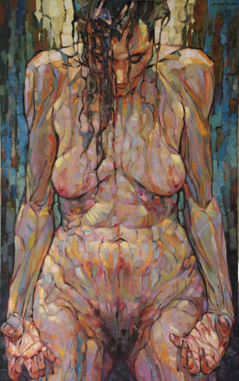 Saturnalias 4 Oil Canvas Nude Paintings