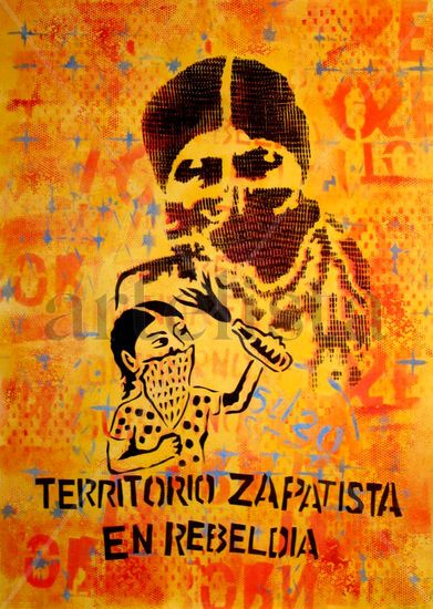 territorio zapatista Screen-Printing