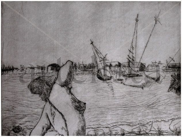 A esta hora los barcos no duermen, no se vaya a desviar la noche. Rotogravure