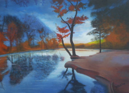 Lago azul