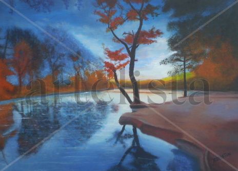Lago azul