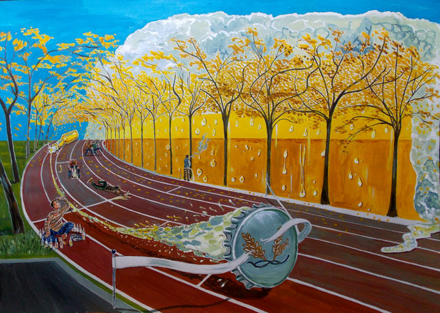 La carrera de los tropiezos