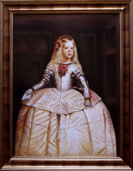 Infanta Margarita Óleo Lienzo Otros