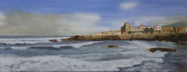 Sanatorio Marítimo Others Canvas Marine Painting