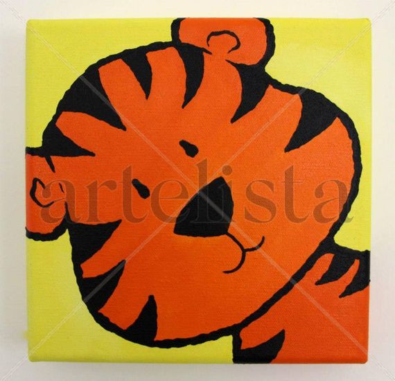 Tigger Acrylic Canvas Others