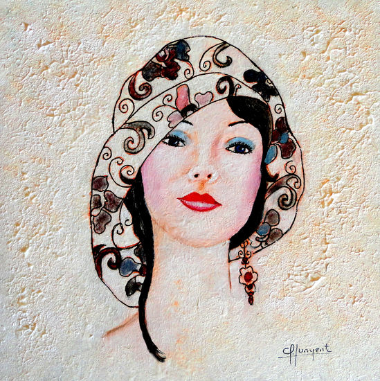 GLAMOUR Nº 7 Acrylic Panel Portrait