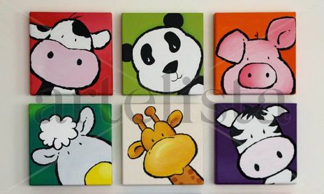 CUADROS INFANTILES - NIÑOS