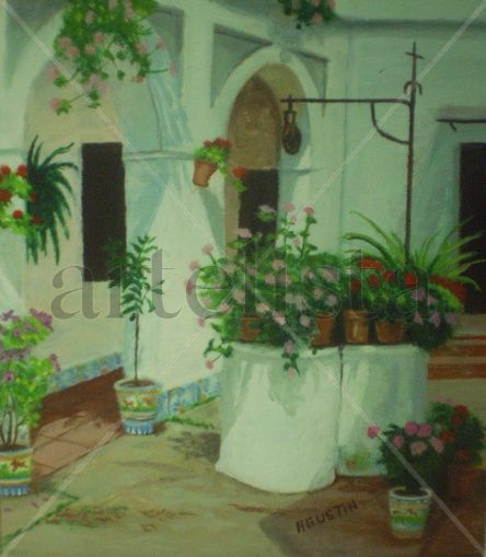 Pozo en el patio