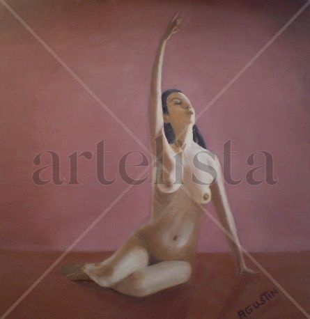 mujer desnuda Óleo Tabla Desnudos