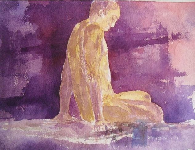 TERMA ROMANA Watercolour Paper Nude Paintings