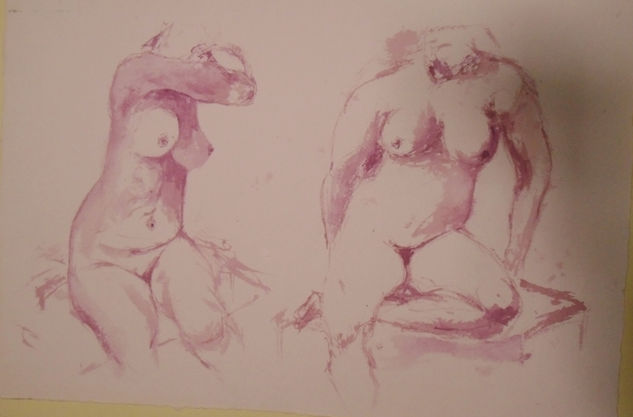 LEONARDO Watercolour Paper Nude Paintings