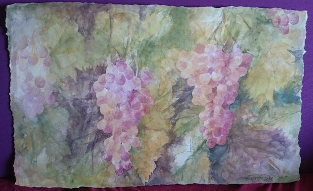 RACIMOS Watercolour Paper Floral Painting