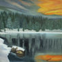 bosque nevado