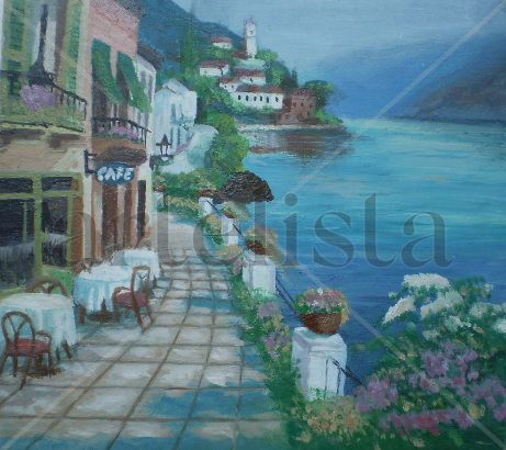 cafe del mar Oil Panel Landscaping