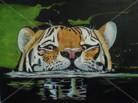 El baño del tigres