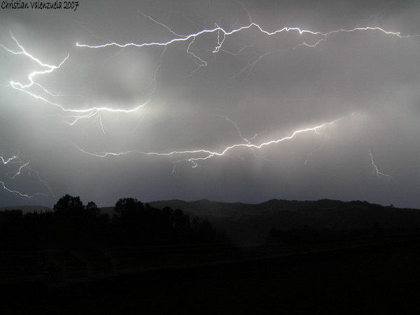 Tormenta Eléctrica Naturaleza Color (Digital)