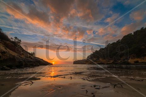 Amanecer en la playa
