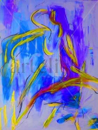 La bailarina azul_amarilla_lila_2015