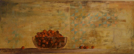 Cereza en ocre