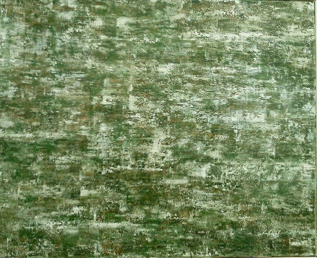 Reflejo verde Oil Canvas Landscaping