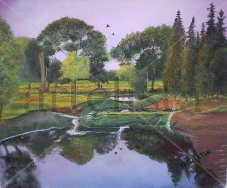 Laguna paisaje.