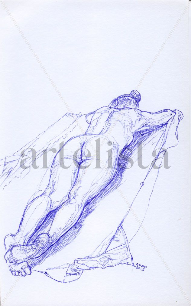 mujer acostada 1