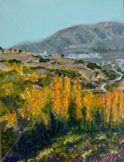 Alpujarra almeriense (Laujar de A) Oil Panel Landscaping