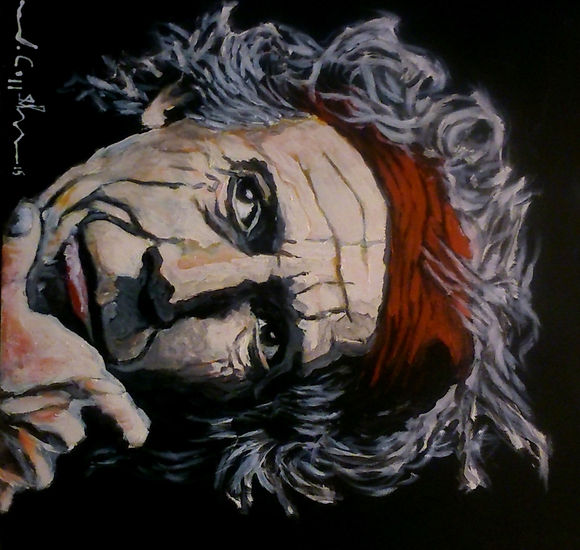 Keith Richards 6 Acrylic Canvas Portrait