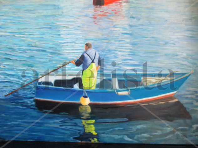 marinero en barca