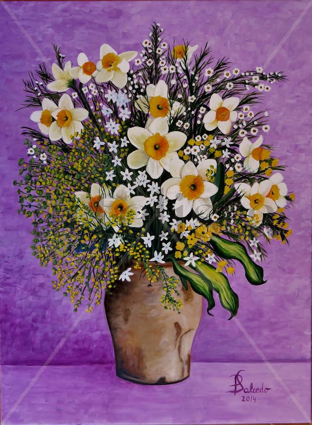 Jarrón con Flores