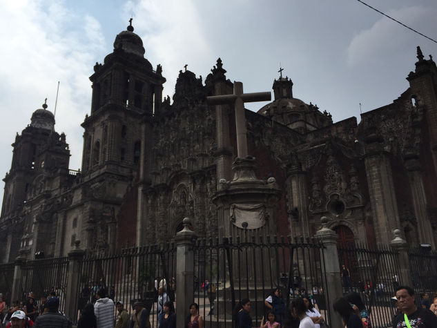 Catedral México antiguo Viajes Color (Digital)