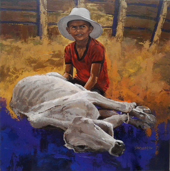 trabajo llanero - 3 Acrylic Canvas Others