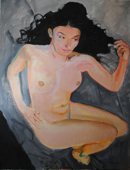 Aline 1 Oil Canvas Nude Paintings