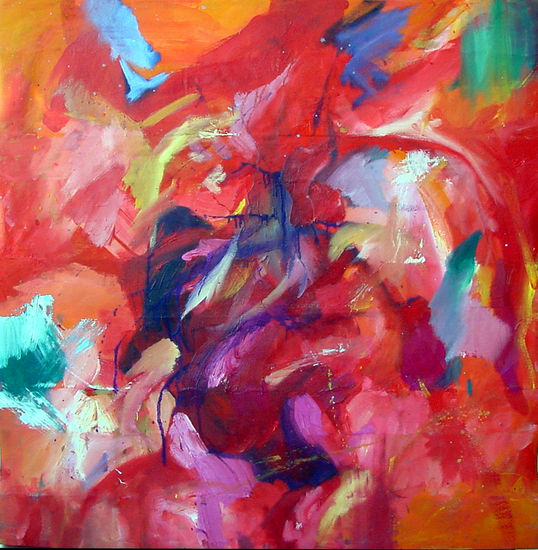 Abstracción 1 Oil Canvas Others