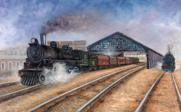 "EL TREN" Oil Canvas Others