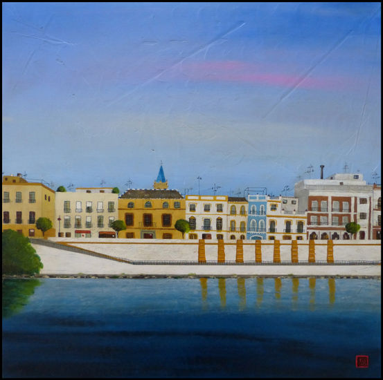 Calle Betis Acrylic Canvas Landscaping