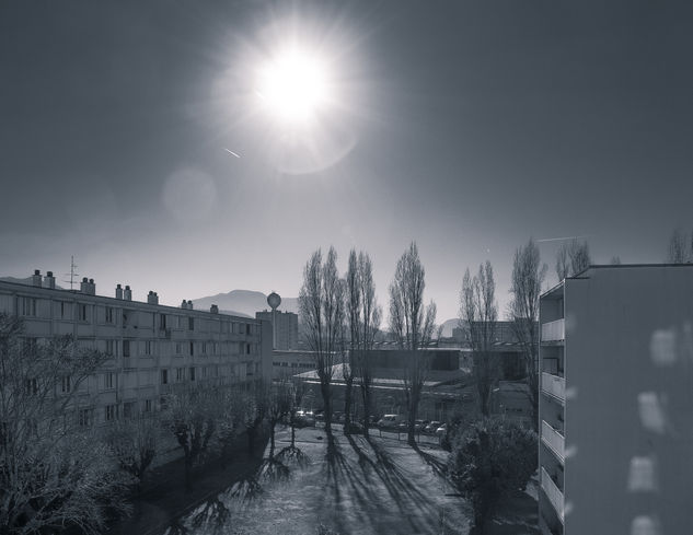 Desde mi ventana - Últimas tomadas en el 2014: FM-14-12.002 Otras temáticas Blanco y Negro (Digital)