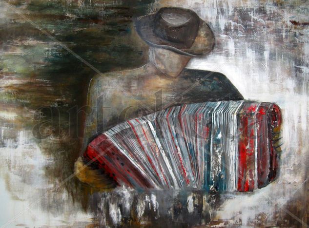 tango alma de bandoneon Acrylic Canvas Others