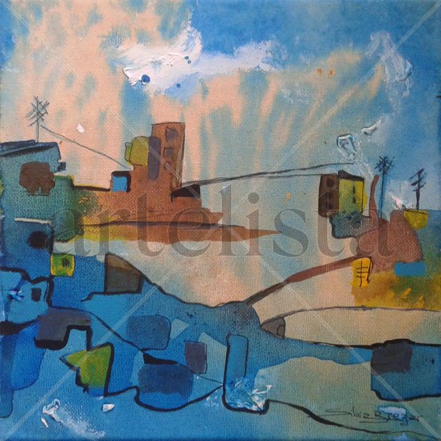 la ciudad azul