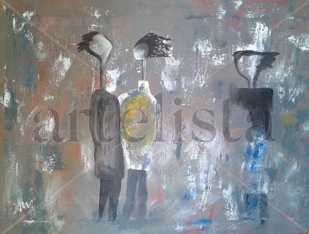 las blogueras Acrylic Canvas Figure Painting